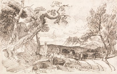 Étude pour Élie - Peter de Wint